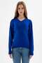 V-Neck Sweater Cobalt Blue