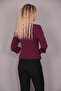 Zero Collar Plain Short Jacket - Plum - 1015100 - 3