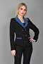 Garnished Jacket-indigo - 4