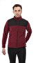 Softshell Polar Üç Cepli - Siyah / Bordo - 4