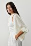 Ecru Oli Corded Crew Neck Ball - 5