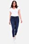 Slim Fit Jean Large Size High Waist Slim Fit Stretchy Denim Pants C597-Stoned - 4