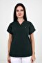 Women's Lycra Woundkol Bitter Green Scrubs - 3