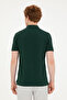 Men's Dark Green Basic T-Shirt 50267944 -Vr079 - 5