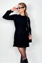 Women's Laila Black Knitted Dress - 3