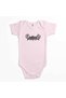 Ensiferum Logo Pink Color Baby Bodysuit