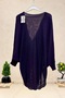 Front Double Breasted Degaje Mercerized Blouse - 2