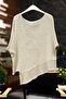 Asymmetrical Short Sleeve Detailed Blouse - 2