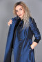 Classic Taffeta Trench-Navy Blue - 5