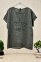 Star Sequin Oversized Short Sleeve Loose Blouse
