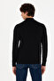 Men's Black Basic Knitwear Cardigan 50268938 -Vr046 - 5