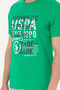 Men's Green T-Shirt 50263282 -Vr054 - 6
