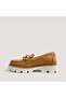 3185 Women's Leather Casual Shoes - Tan - 40 - 2
