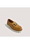 3185 Women's Leather Casual Shoes - Tan - 40 - 3
