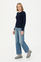 Women's Navy Blue Basic Knitwear Cardigan 50269011 -Vr033 - 4