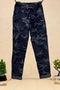 Camouflage pattern waist latikli italian pants