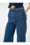 Wide Short Leg Jeans Standard Waist with Pockets - Sandra Culotte Jeans - 6