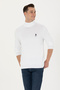 Men's White Turtleneck Sweater 50269007-Vr013 - 3