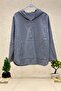 Hooded Linen Shirt with Pockets