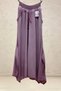 Wide Leg Voile Trousers with Lace Back and Pocket Tassels