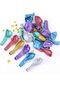 12 Inch Helium a Compatible Chrome Silver Balloon - 10 Pieces - 3