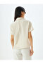 Short Sleeve T-Shirt Classic Collar Pocket Detail Buttoned Slim Fit - 4