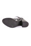710-22k Women's Ankle-High Boots with Chain Detail on the Back and Stretch Heel - 5