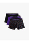 3-Piece Printed Boxer Set - Multi Color - 6