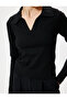 Polo Neck Knitwear Sweater Long Sleeve - 5