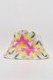 Women's Pink Galaxy Pattern Bucket Fisherman Hat Bucket Hat