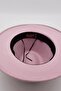 Women's Lilac Fedora Hat Cowboy Style Panama Fedora Hat - 6