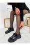 Black Patent Leather (College) Women's Lace-Up Loafer
