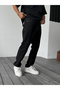 Black Stitched Baggy Jean Ke-563 - 3
