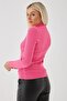 Window Detailed Sweater Fuchsia - 4