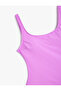 Basic Swimsuit U Neck Slim Fit - 3