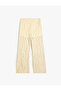 X Melis Ağazat - Crochet Trousers with Half Lining and Wide Legs