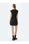 Mini Tweed Dress Sleeveless Crew Neck - 4