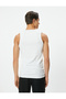 Cotton Blended Basic Tank Top - Round Neck - 4