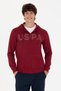 Men's Burgundy Knitted Cardigan 50269394-Vr014