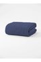 Merinos modern line 2 piece single blanket set - navy blue - 4