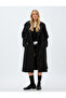 Long Cashmere Coat with Double Breasted Pockets