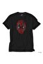 Deadpool Weapons Face Black T-Shirt