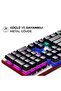 Gamenote KB870L RGB Backlit Gaming Mekanik Klavye Blue Switch Siyah Klavye - 8