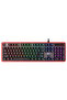 Gamenote KB870L RGB Backlit Gaming Mekanik Klavye Blue Switch Siyah Klavye