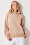 Women's Biscuit Hooded Raster Sweatshirt Ow00050 - 2