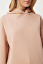 Women's Biscuit Hooded Raster Sweatshirt Ow00050 - 3