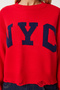 Women's Red Ripped Detailed Knitwear Sweater Dp00215 - 5