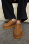 Tan Embroidery Detailed Thick Sole Women's Ankle Boots Takaw25Bo00028 - 2