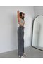 Super High Waist Loose Leg Smoked Snow Wash Lycra Women's Denim Jeans Loose Jeans - 3