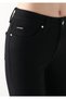 Lucy E.X.T.R.A Black High Waist Jeans Pants Colorfast Black Jeans (Color-Retaining) - 5